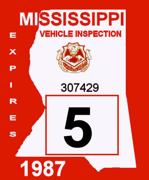 (image for) 1987 Missississippi inspection